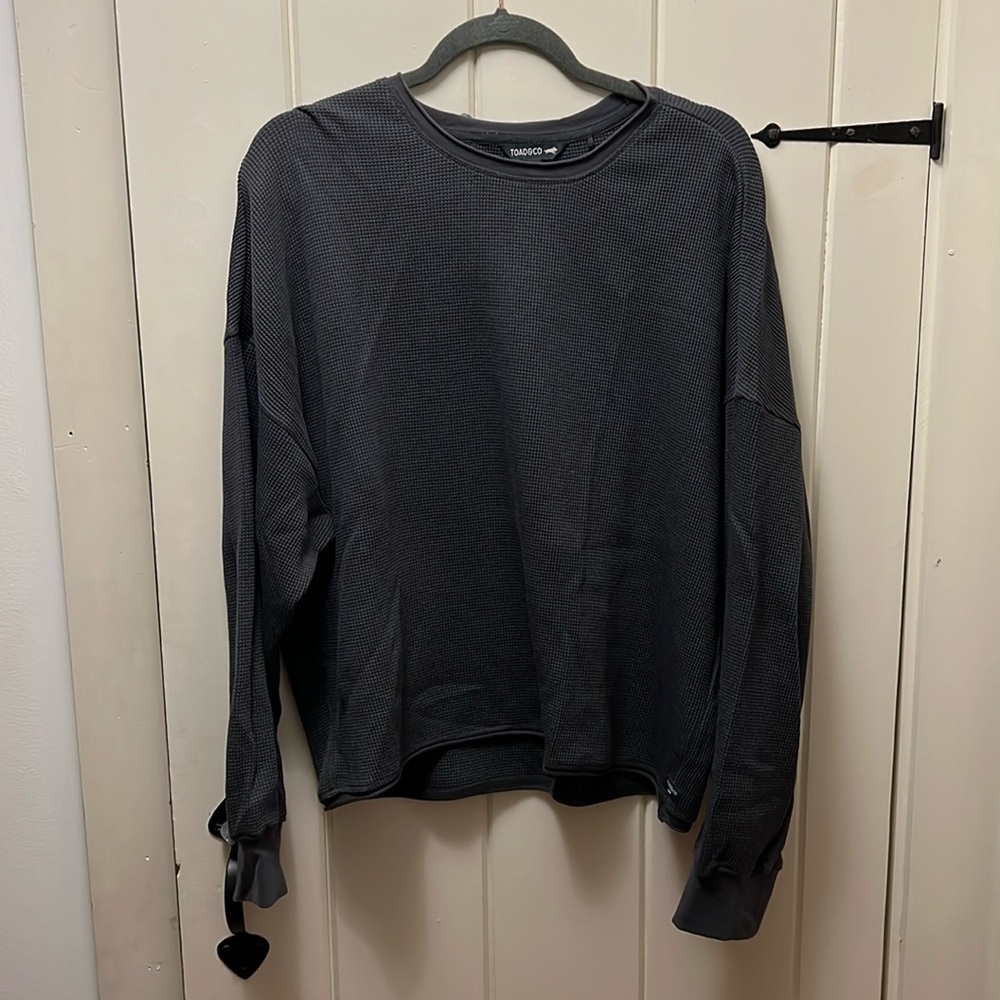 NWOT Grey Toad & Co Waffle lounge shirt XL
